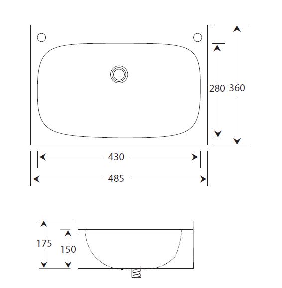 wall mounted wash basin with apron support dimensions