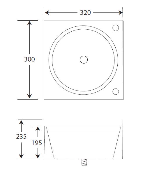 hands-free wash basin to prevent cross contamination 